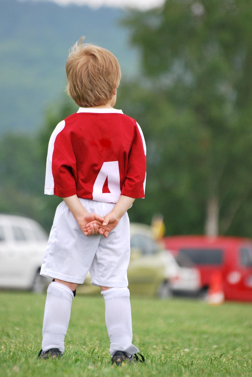 Kleiner VfB-Spieler